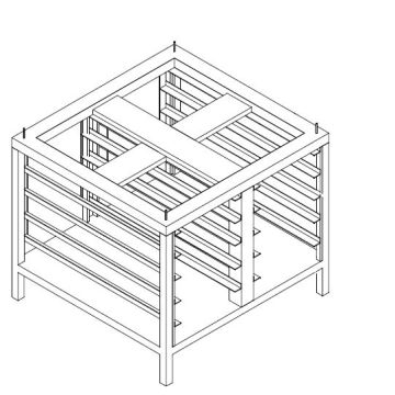 COMBI OVEN STAND