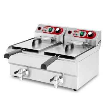 REDOR TABLE TOP ELECTRIC DEEP FRYER 10L X 2 RD-EF-102V