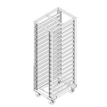 SS MOBILE COOLING RACK