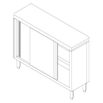 SS PLATE STORAGE COUNTER