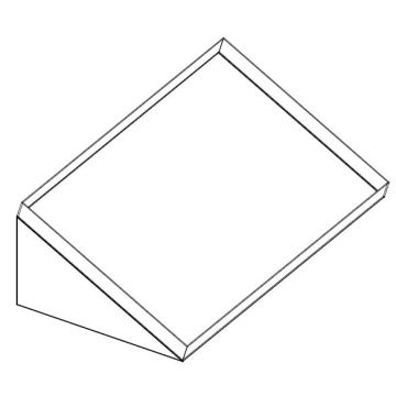 SS WALL MOUNTED DISH RACK