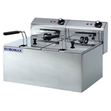 EUROMAX Fryer Double 8+8L 10370