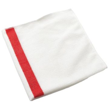 RUBBERMAID Microfiber Food Cloth 16" X 19" (Red Stripe 1805727, Blue Stripe 1805728, Green Stripe 1805730)