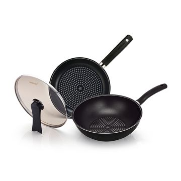 HAPPYCALL Diamond Solar / Comfort 3-pc Cookware Set 3900-0120