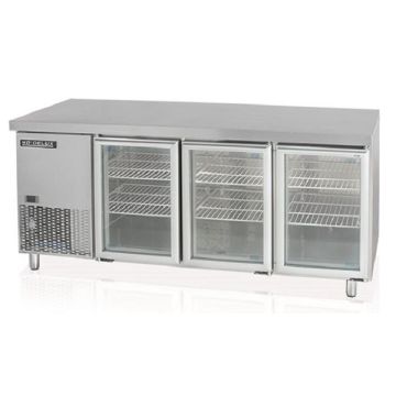 MODELUX Glass 3 Door Counter Chiller MGRT-3D7-1800