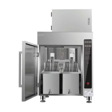 Ventless Smart Deep Fryer (2 Frying Baskets 2 Oil Tanks) Level 8 45ADH-22