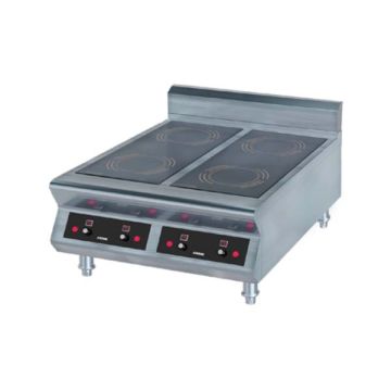JCOOK S/S 4 ZONE INDUCTION HOB (3.5KW) 4ZH-36