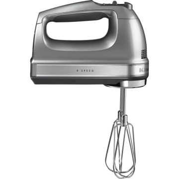 KITCHENAID 9 Speed Hand Mixer (Contour Silver) 5KHM9212BCU