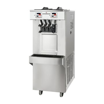 SPACEMAN SOFT-SERVED MACHINE, AIR PUMP SYSTEM (FLAVOUR : 2 + TWIST) 6250A-C