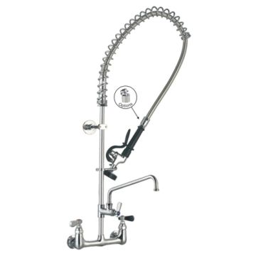 PRE-RINSE 7"(180mm) Faucet Wall Mounted Type 98002-UK2