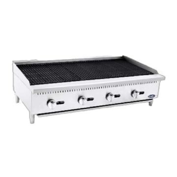 ATOSA ROCK CHAR-BOILER 48" (1220 X 700 X 385 MM) ATCB-48