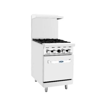 ATOSA 4 BURNER STOVE W/GAS OVEN (610 X 790 X 1433 MM) ATO-4B