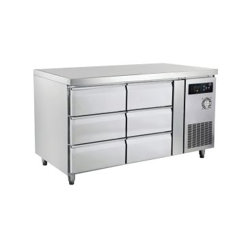 FRESH DRAWER REFRIGERATOR 5' CHILLER C/W 6 DRAWERS AWF15D6-76