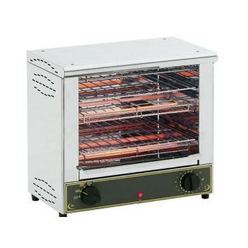 ROLLER GRILL Two Levels Electric Snack Toaster BAR-2000