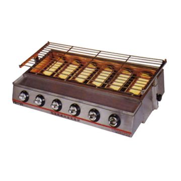 FRESH SIX-HEAD ENVIRONMENTAL ROASTER (GAS) LUXURY ET-K23