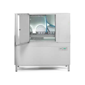 WINTERHALTER SINGLE RINSE COMMERCIAL RACK CONVEYOR DISHWASHER C50