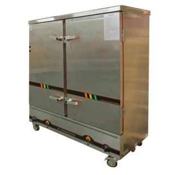 FRESH HEATING RICE STEAMING CART (GAS) GRS-24
