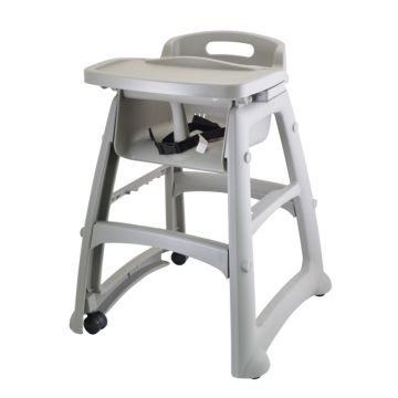 BABY CHAIR WITH TRAY-GREY JD-B9901-G