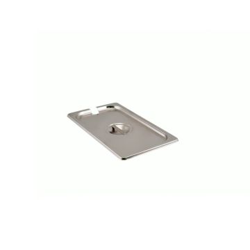 QWARE 1/3 S/S SLOTTED COVER 813-LTN