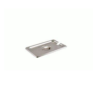 QWARE 1/4 S/S SLOTTED COVER 814-LTN