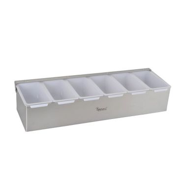 6 COMPARTMENT CONDIMENT DISPENSER SC06 