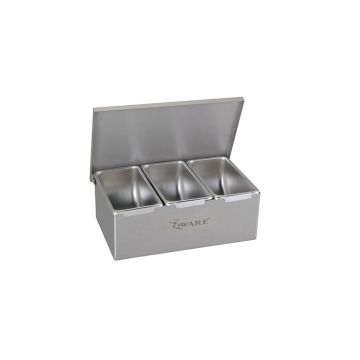 3 COMPARTMENT CONDIMENT DISPENSER 171101 