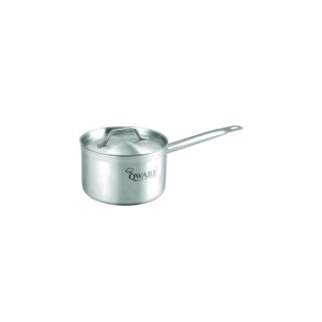 QWARE 2.4LTR SANDWICH BOTTOM SAUCEPAN 1811 