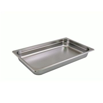 QWARE 1/1X65MM S/S PERFORATED GN PAN 811-2CT SP