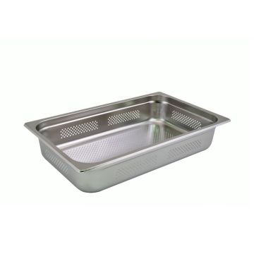 QWARE 1/1X100MM S/S PERFORATED GN PAN 811-4CT SP