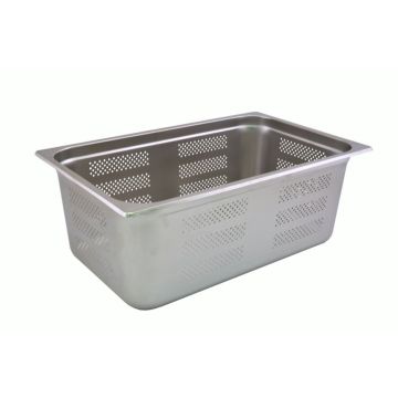 QWARE 1/1X200MM S/S PERFORATED GN PAN 811-8CT SP