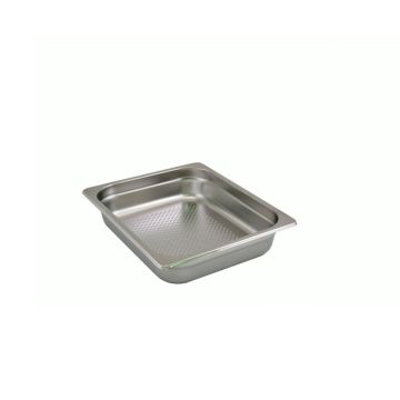 QWARE 1/2X65MM S/S PERFORATED GN PAN 812-2CT SP