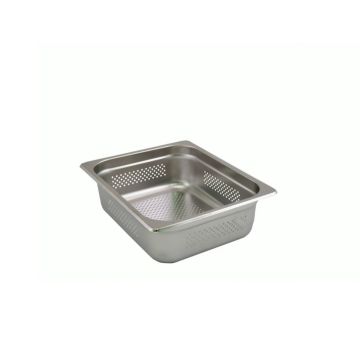 QWARE 1/2X100MM S/S PERFORATED GN PAN 812-4CT SP