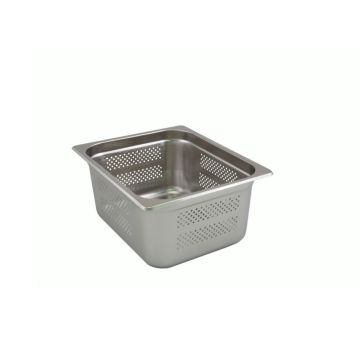 QWARE 1/2X150MM S/S PERFORATED GN PAN 812-6CT SP 