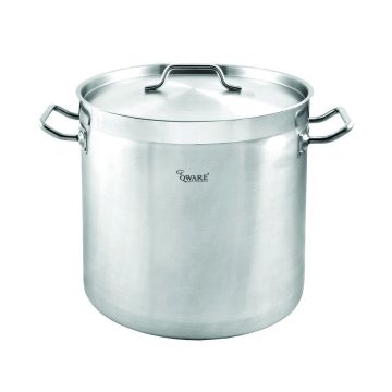 QWARE 100LTR SANDWICH BOTTOM STOCK POT 5050