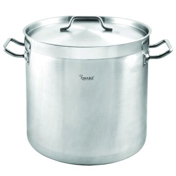 QWARE 170LTR SANDWICH BOTTOM STOCK POT 6060 
