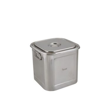 QWARE S/S SQUARE BAIN MARIE(HANDLE) 12L 105407 