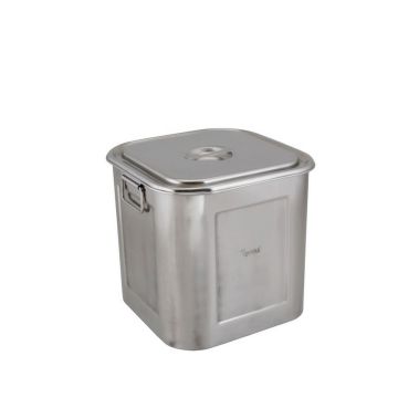 QWARE S/S SQUARE BAIN MARIE(HANDLE) 16L 105408 