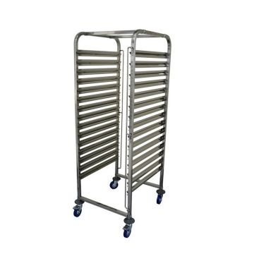 S/S 15-TIER GN 2/1 TROLLEY A10306 
