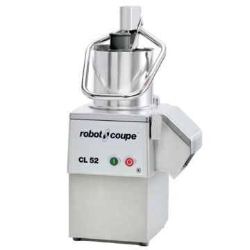ROBOT COUPE Vegetable Preparation Machines (W/ Stainless Steel Motor Base) CL-52E