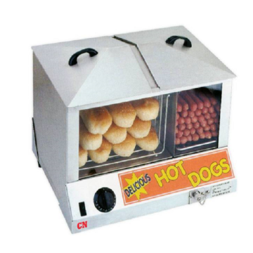 CN Hot Dog Steamer With Bun Warmer CN-HDSB