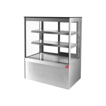 CN 3 Tier Floor Standing Cake Showcase - 3 FT (Stainless Steel Base) CN-RCS900-3L-S.HO08-S