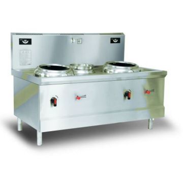 ECO KITCHEN Commercial Induction Chinese wok Station (Double) ND-A0W-L16*2DL