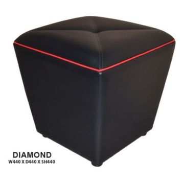Diamond Low Stool | PVC 