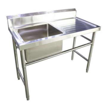 FRESH SINGLE BOWL SINK TABLE (RIGHT) FST1200-1RT