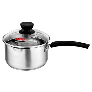 ENDO 18cm Stainless Steel Saucepan with Pouring Spouts E-SA18 (P)