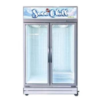 IMAX HIGH SPEC INVERTER BLOWER 2 DOOR DISPLAY CHILLER WHITE ECO-IVT-2DCW