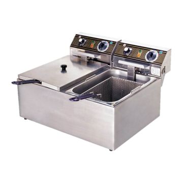 Golden Bull Double Tank Electric Fryer 2x17L (Counter Top) EF-172