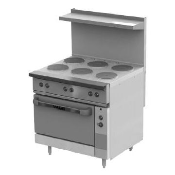 VULCAN	36" Electric restaurant range (6 French Plates) EV36S-6FP480