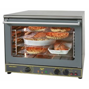 ROLLER GRILL Convection Oven with Steam Injection &Top Infrared Quartz Salamander FC-110EG