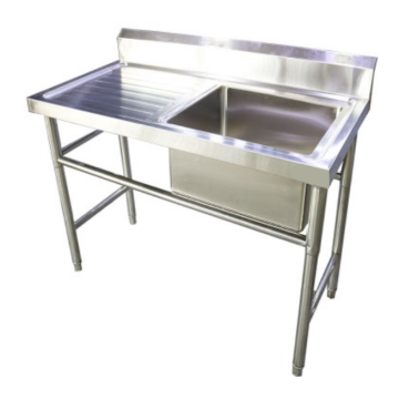 FRESH SINGLE BOWL SINK TABLE (LEFT) FST1200-1LT